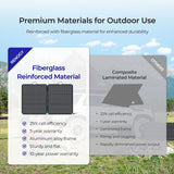 300W/100W N-type Lightweight Portable Solar Suitcase