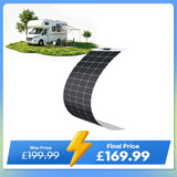 200 Watt 12 Volt Flexible Monocrystalline Solar Panel