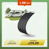 200 Watt 12 Volt Flexible Monocrystalline Solar Panel