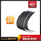 200 Watt 12 Volt Flexible Monocrystalline Solar Panel