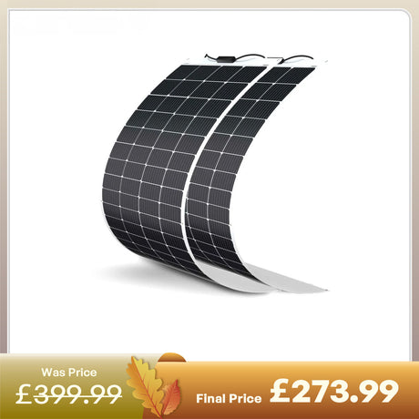 200 Watt 12 Volt Flexible Monocrystalline Solar Panel