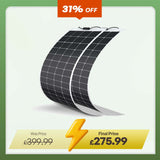 200 Watt 12 Volt Flexible Monocrystalline Solar Panel