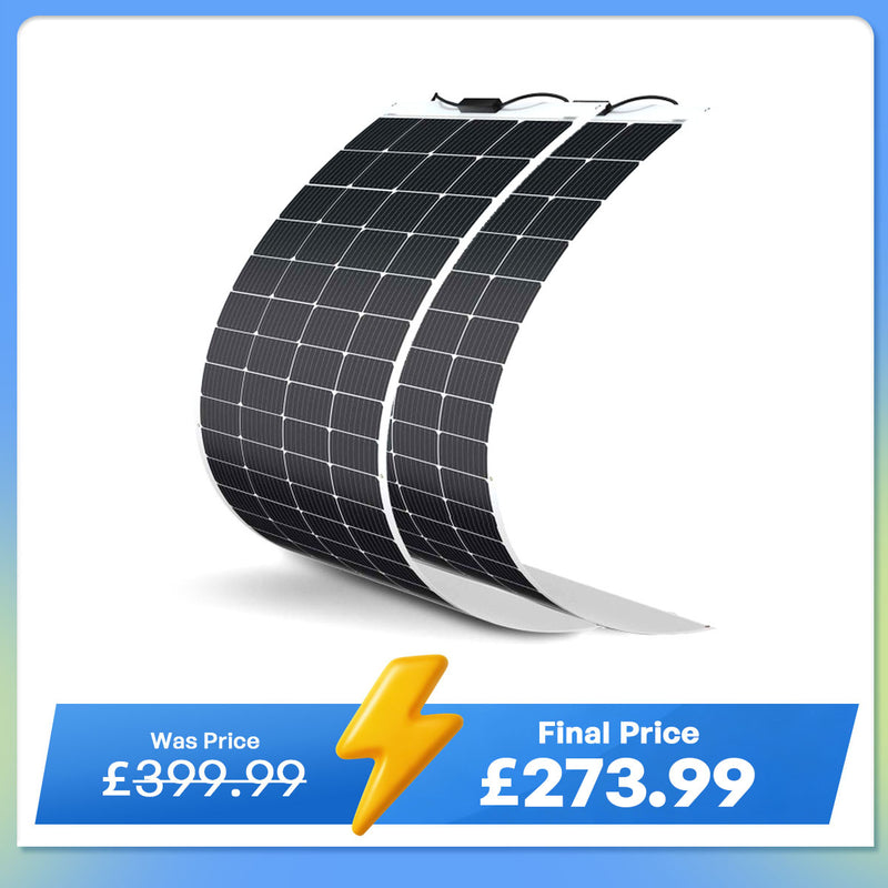 200 Watt 12 Volt Flexible Monocrystalline Solar Panel
