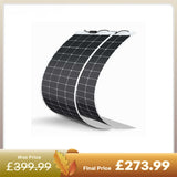 200 Watt 12 Volt Flexible Monocrystalline Solar Panel