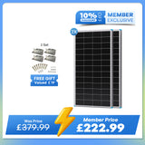 200W 16BB N-Type High Efficiency Monocrystalline Solar Panel