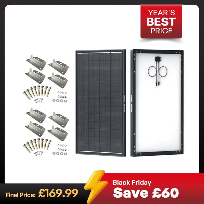 ShadowFlux 12V 200W 120W Anti-Shading Solar Panel