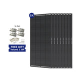 ShadowFlux 12V 200W Anti-Shading Solar Panel