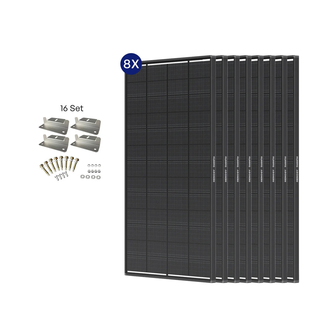 ShadowFlux 12V 200W Anti-Shading Solar Panel