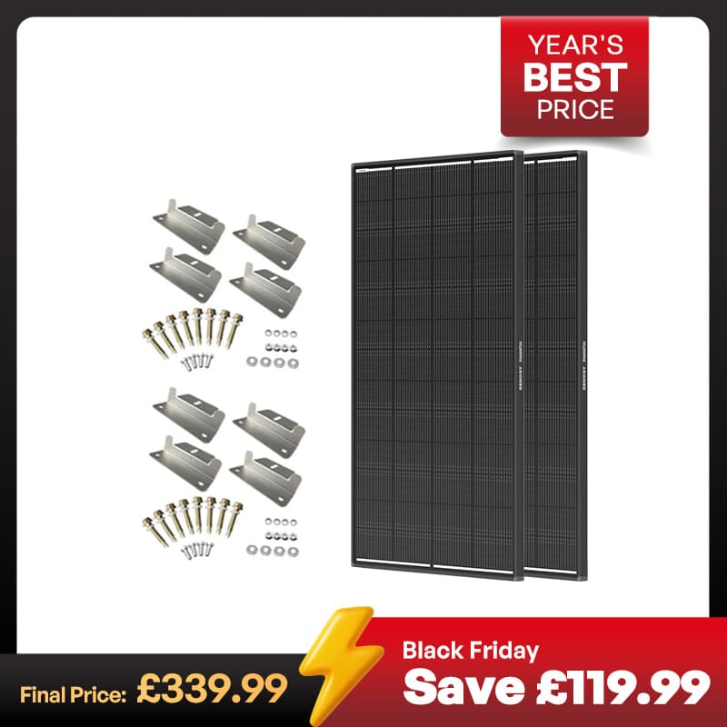 ShadowFlux 12V 200W 120W Anti-Shading Solar Panel