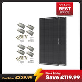 ShadowFlux 12V 200W 120W Anti-Shading Solar Panel