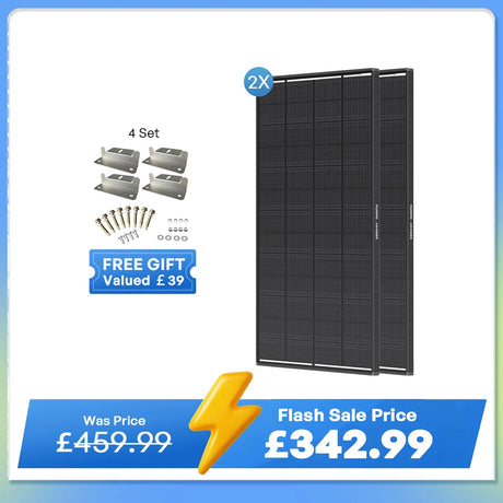 ShadowFlux 12V 200W Anti-Shading Solar Panel