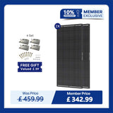 ShadowFlux 12V 200W Anti-Shading Solar Panel