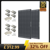 ShadowFlux 12V 200W 120W Anti-Shading Solar Panel