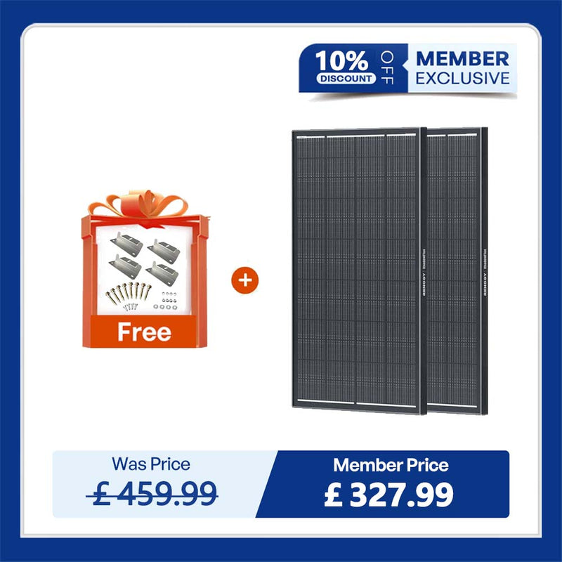 ShadowFlux 12V 200W 120W Anti-Shading Solar Panel