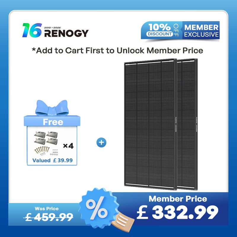 ShadowFlux 12V 200W Anti-Shading Solar Panel