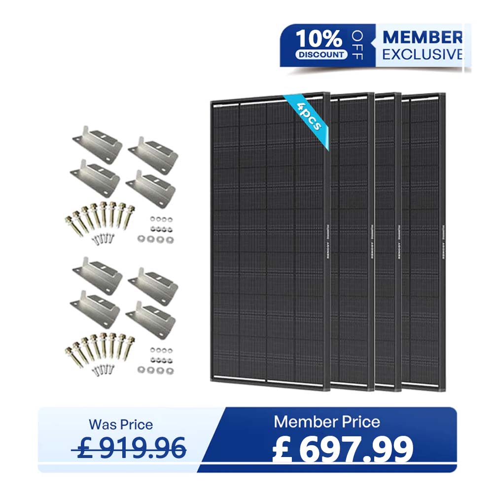 ShadowFlux 12V 200W 120W Anti-Shading Solar Panel