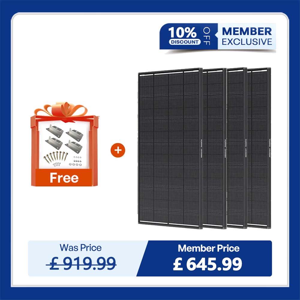 ShadowFlux 12V 200W 120W Anti-Shading Solar Panel