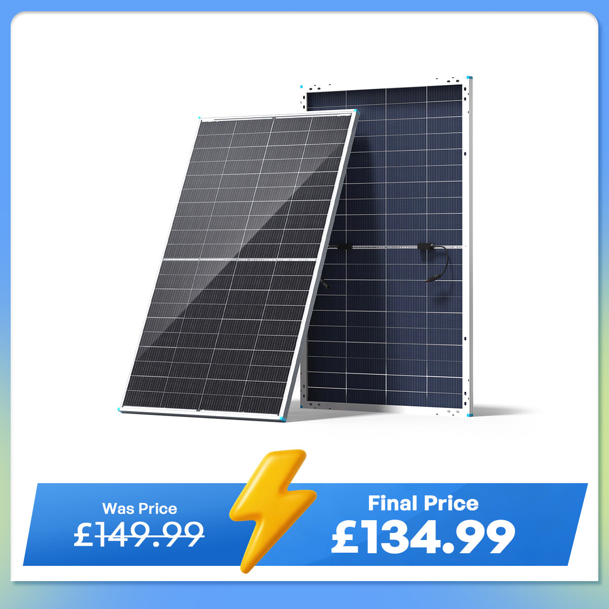200W N-Type Bifacial Solar Panel