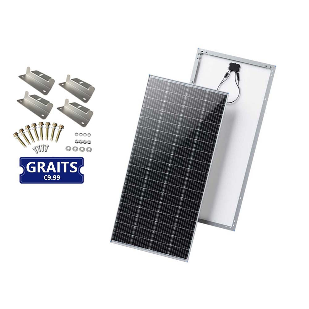 Open Box - 200 Watt 12 Volt Monocrystalline Solar Panel