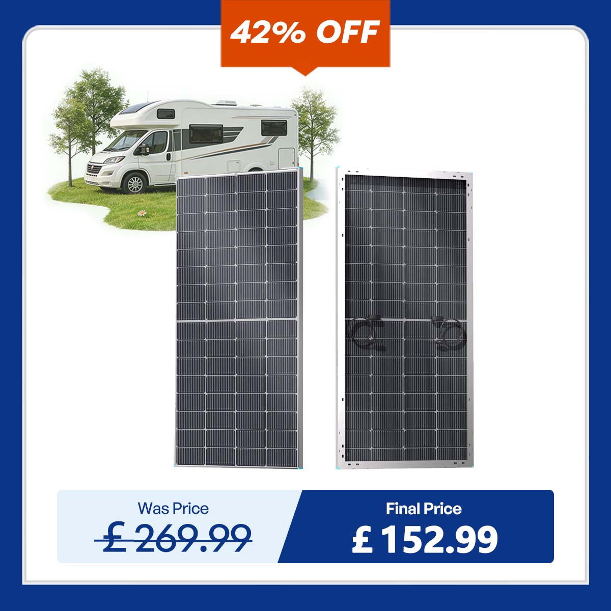 16BB N-Type 250W Solar Panel