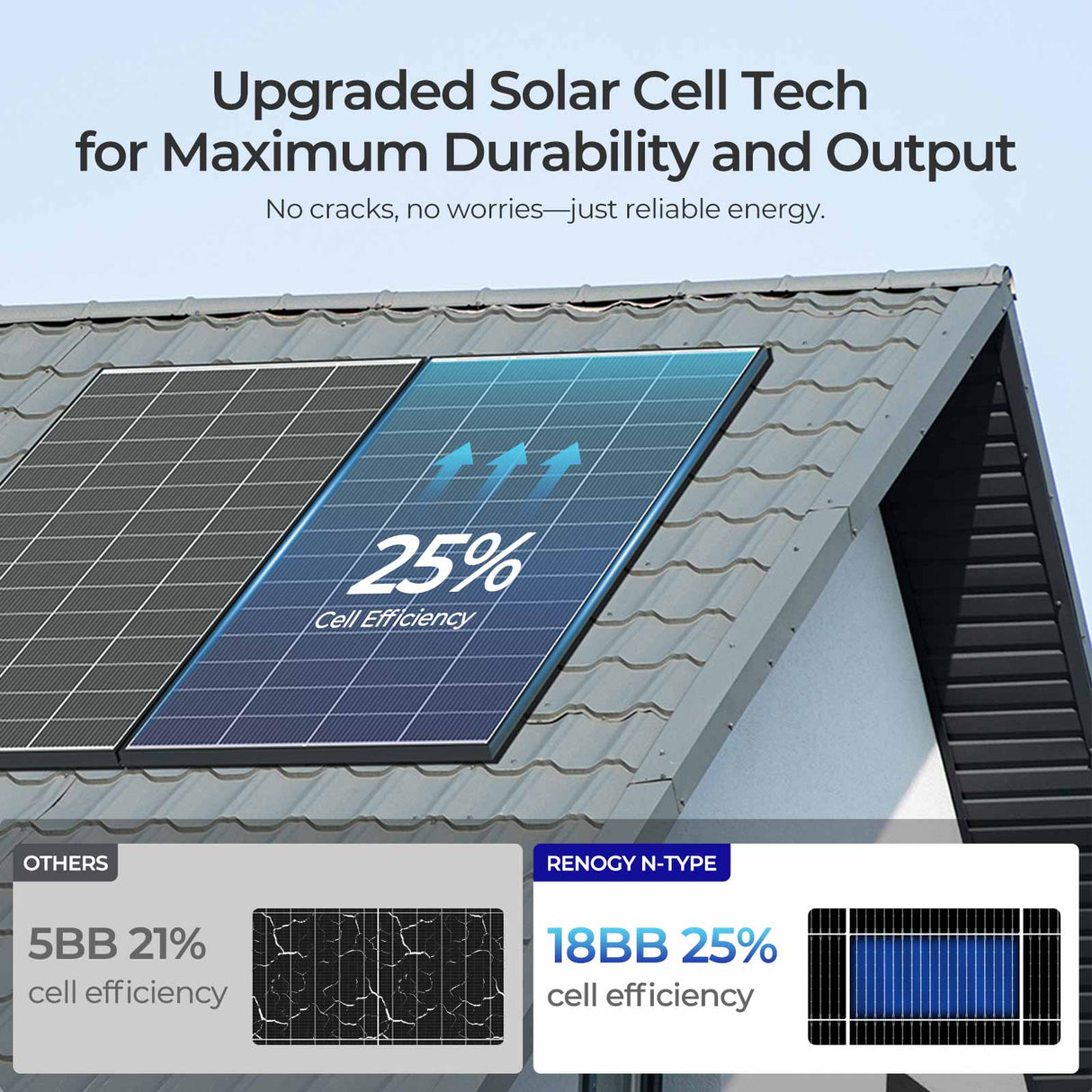 Renogy N-Type 320 Watt Monocrystalline Solar Panel