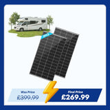 N-Type 320W Monocrystalline Solar Panels (2-Pack)