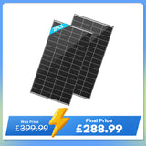 N-Type 320W Monocrystalline Solar Panels (2-Pack)