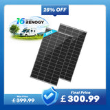 N-Type 320W Monocrystalline Solar Panels (2-Pack)