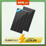 N-Type 320W Monocrystalline Solar Panels (2-Pack)