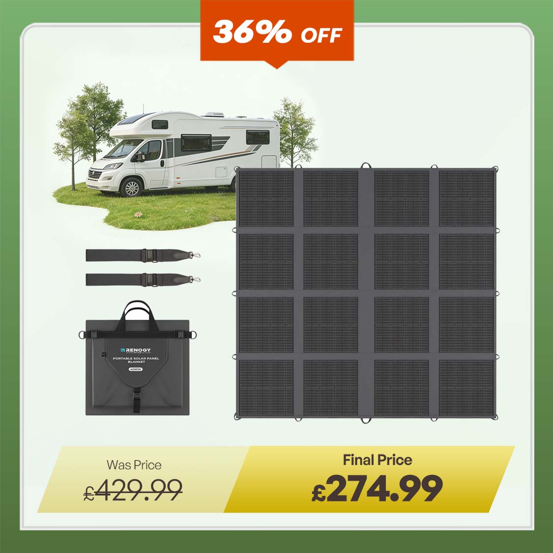 400W Solar Panel Blanket