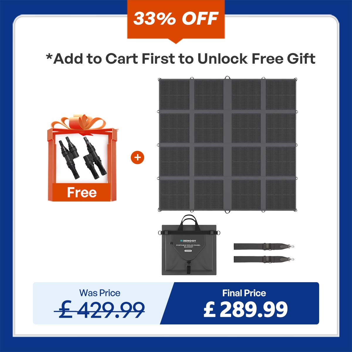 200W/400W Solar Panel Blanket