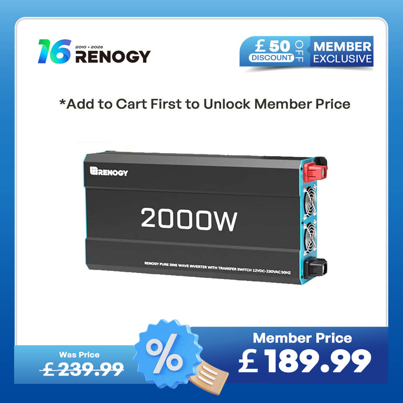 12V 3000W Pure Sine Wave Inverter with UPS Backup