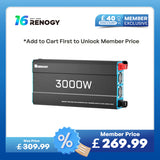 12V 3000W Pure Sine Wave Inverter with UPS Backup