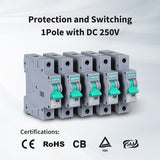 32A 1P DC Miniature Circuit Breaker