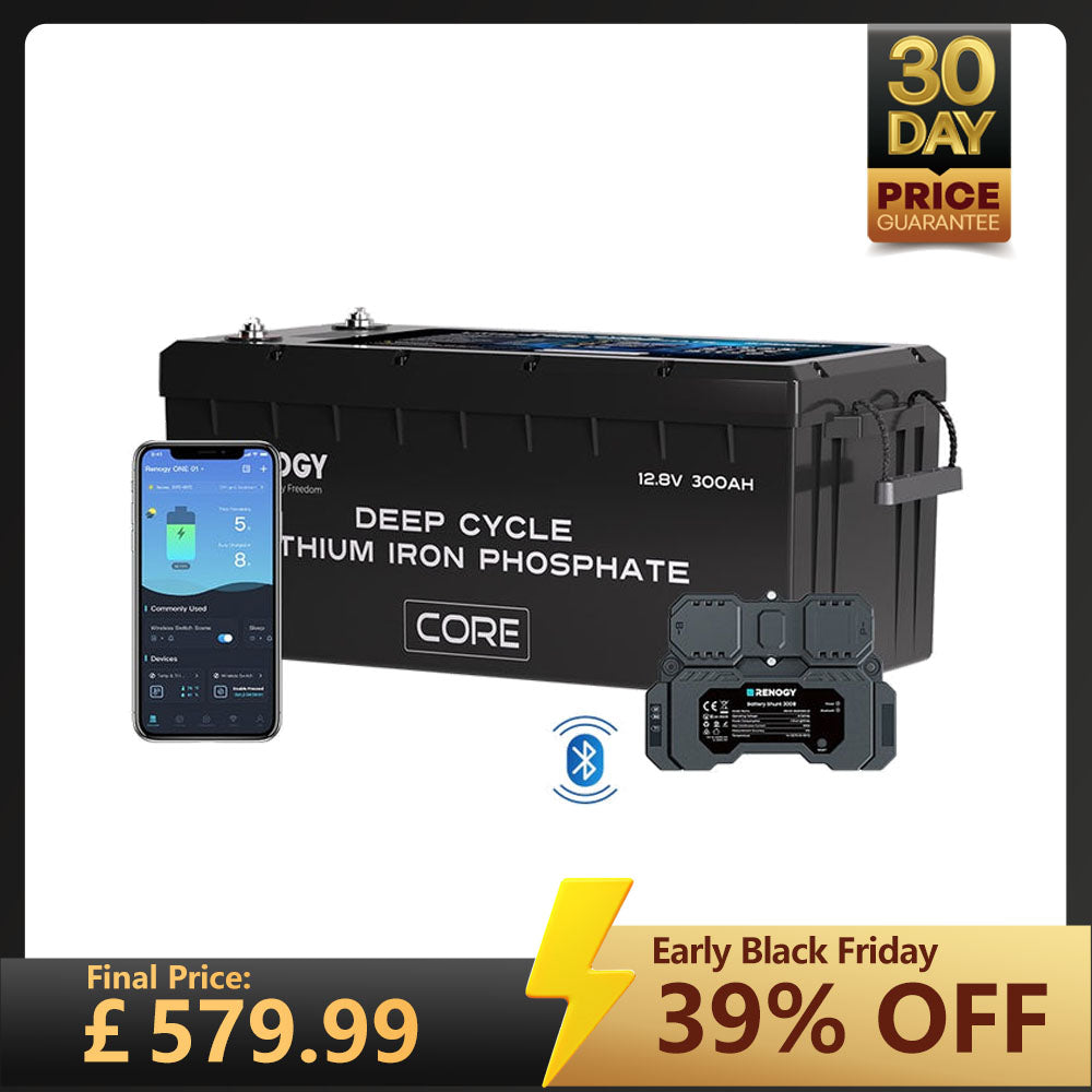 Core - 12V 300Ah Core Series Deep Cycle Lithium Iron Phosphate Battery w/Self-Heating