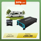 Pure Sine Wave Inverter 12V to 230V with UPS Backup 1000W / 2000W / 3000W