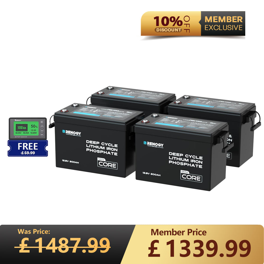 Core Mini - 12.8V Lithium Iron Phosphate Battery 300Ah / 200Ah / 100Ah