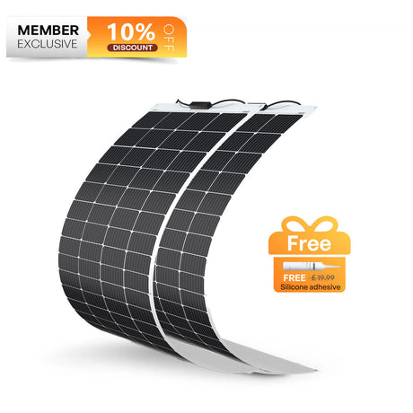 200 Watt 12 Volt Flexible Monocrystalline Solar Panel