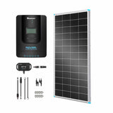 200W 12V/24V Monocrystalline Solar Premium Kit w/Rover 20A Charger Controller