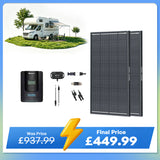400W 12V/24V Solar Premium Kit | 400W Solar Panels, 40A Charger Controller