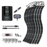 400W 12V/24V Monocrystalline Solar Premium Kit w/Rover 40A Charger Controller