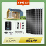 800W 12V/24V Monocrystalline Solar Premium Kit w/Rover 60A Charger Controller