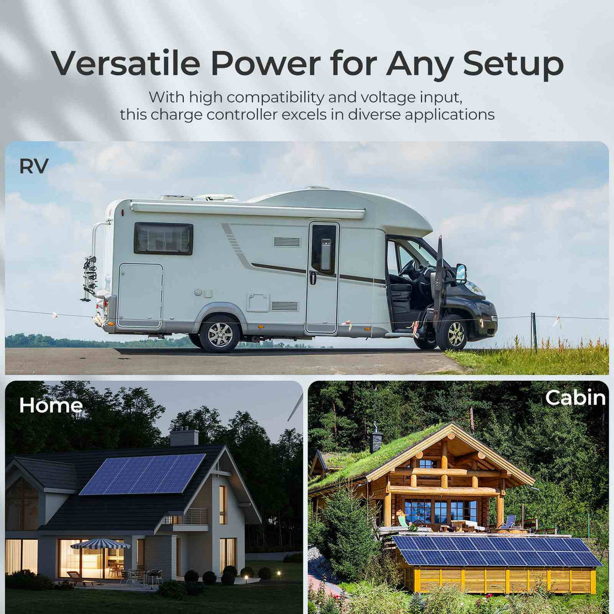 Rover Lite 12V/ 24V/ 36V/ 48V 60A MPPT Solar Charge Controller